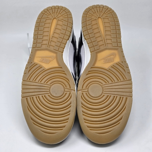 Nike Women's Dunk Low LX Black Croc FJ2260-003 Black-Sail-Gum Button Sz 14 New - Picture 6 of 10